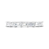 Sugarock Classic Diamond Bands Platinum Anniversary Band DEF VVS-VS