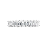 Sugarock Classic Diamond Bands Platinum Anniversary Band DEF VVS-VS