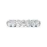 Sugarock Classic Diamond Bands Platinum Anniversary Band DEF VVS-VS