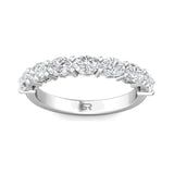 Sugarock Classic Diamond Bands Platinum Anniversary Band DEF VVS-VS
