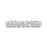 Sugarock Classic Diamond Bands Platinum Anniversary Band DEF VVS-VS