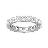 Sugarock Classic Diamond Bands 18K White Gold Anniversary Band DEF VVS-VS