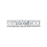 Sugarock Classic Diamond Bands 18K White Gold Anniversary Band DEF VVS-VS