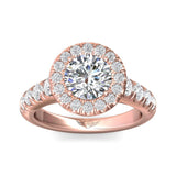 Sugarock Encore 18K Rose Gold Engagement Ring DEF VVS-VS