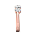 Sugarock Classic Diamond Bands 18K Rose Gold Anniversary Band DEF VVS-VS