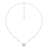 Sugarock Classic Diamond Pendant 18K Rose Gold Pendant DEF VVS-VS