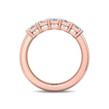 Sugarock Classic Diamond Bands 14K Rose Gold Anniversary Band DEF VVS-VS