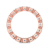 Sugarock Classic Diamond Bands 14K Rose Gold Anniversary Band DEF VVS-VS