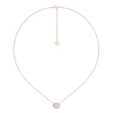 Sugarock Classic Diamond Pendant 14K Rose Gold Pendant DEF VVS-VS