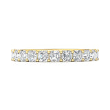 Sugarock Classic Diamond Bands 18K Yellow Gold Anniversary Band DEF VVS-VS