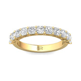 Sugarock Classic Diamond Bands 18K Yellow Gold Anniversary Band DEF VVS-VS