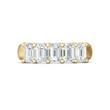 Sugarock Classic Diamond Bands 18K Yellow Gold Anniversary Band DEF VVS-VS