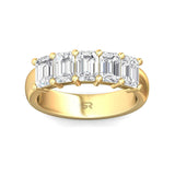 Sugarock Classic Diamond Bands 18K Yellow Gold Anniversary Band DEF VVS-VS