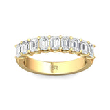 Sugarock Classic Diamond Bands 18K Yellow Gold Anniversary Band DEF VVS-VS