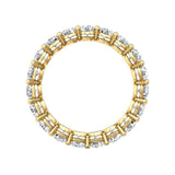 Sugarock Classic Diamond Bands 18K Yellow Gold Anniversary Band DEF VVS-VS