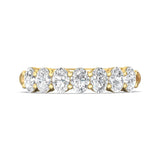 Sugarock Classic Diamond Bands 18K Yellow Gold Anniversary Band DEF VVS-VS