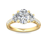 Sugarock Encore 18K Yellow Gold Engagement Ring DEF VVS-VS