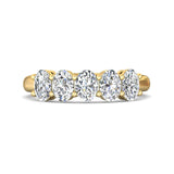 Sugarock Classic Diamond Bands 18K Yellow Gold Anniversary Band DEF VVS-VS