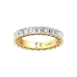 Sugarock Classic Diamond Bands 18K Yellow Gold Anniversary Band DEF VVS-VS