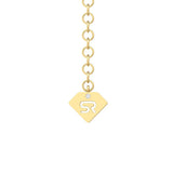 Sugarock Classic Diamond Pendant 18K Yellow Gold Pendant DEF VVS-VS