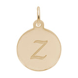 PETITE INITIAL DISC - SCRIPT Z