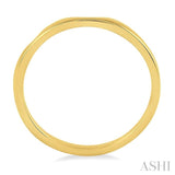 Wedding Band in 14K Yellow Gold