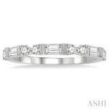 Stackable Baguette Diamond Fashion Band