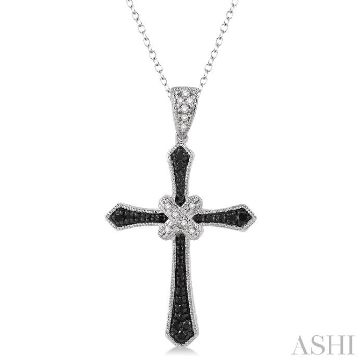 Sterling Silver Cross Pendant Necklace – H&R Fashion Jewelry