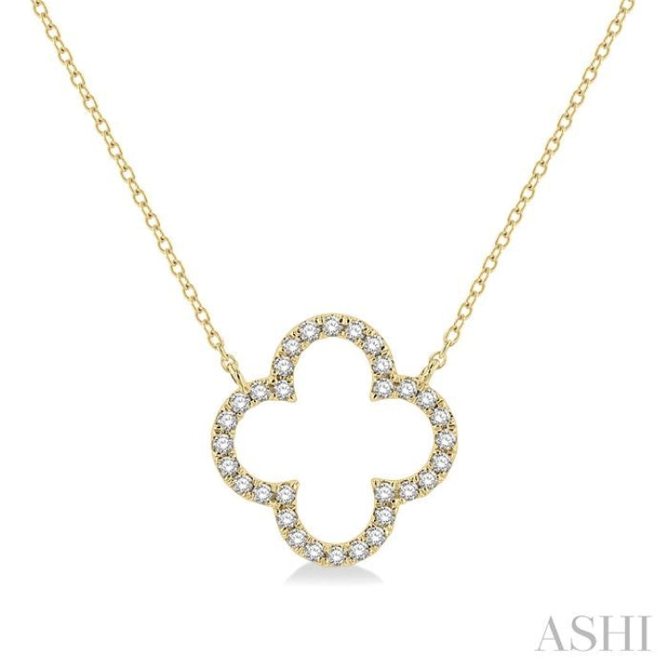 Diamond Clover Necklace - foroworld.com