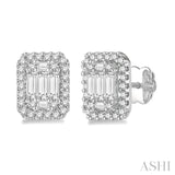 Halo Fusion Diamond Earrings