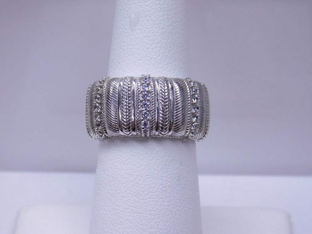 Judith ripka sterling shop silver rings