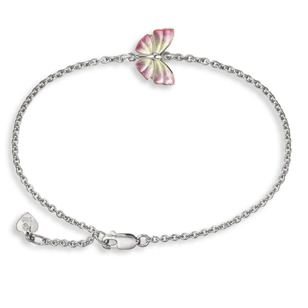 Butterfly Bracelet, Sterling Silver
